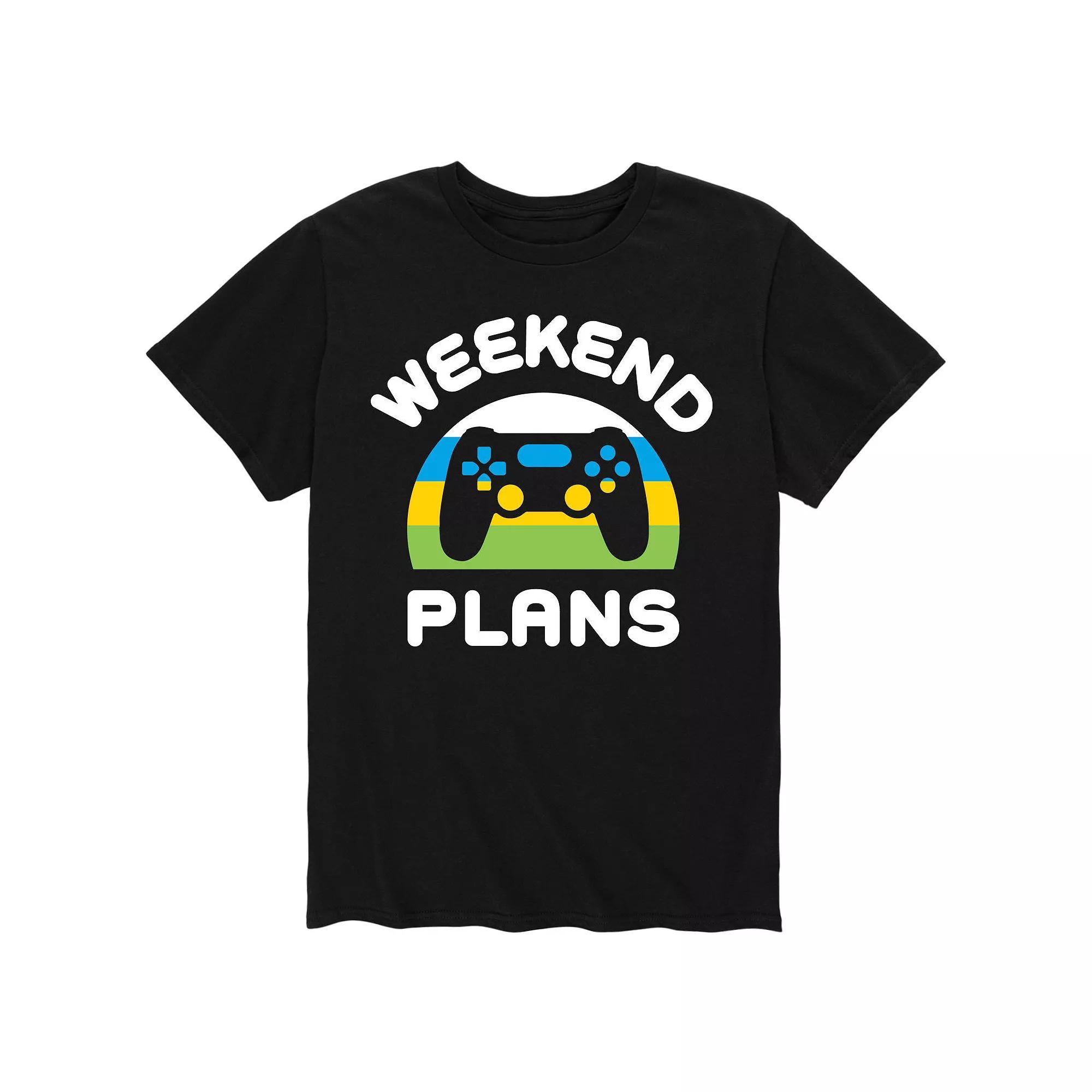 Mens Weekend Plans Tee Product Image