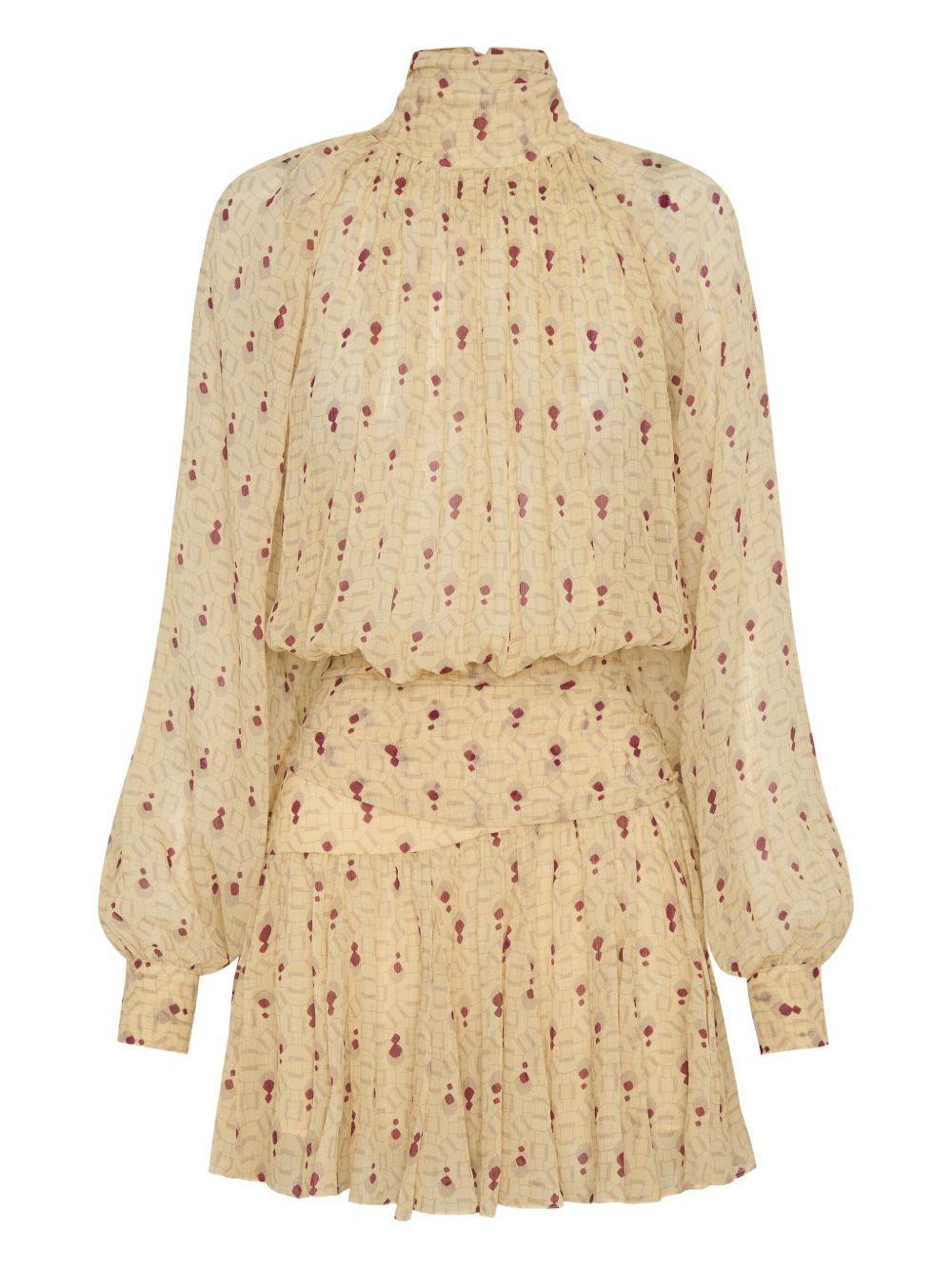 Cecile pleated mini dress Product Image