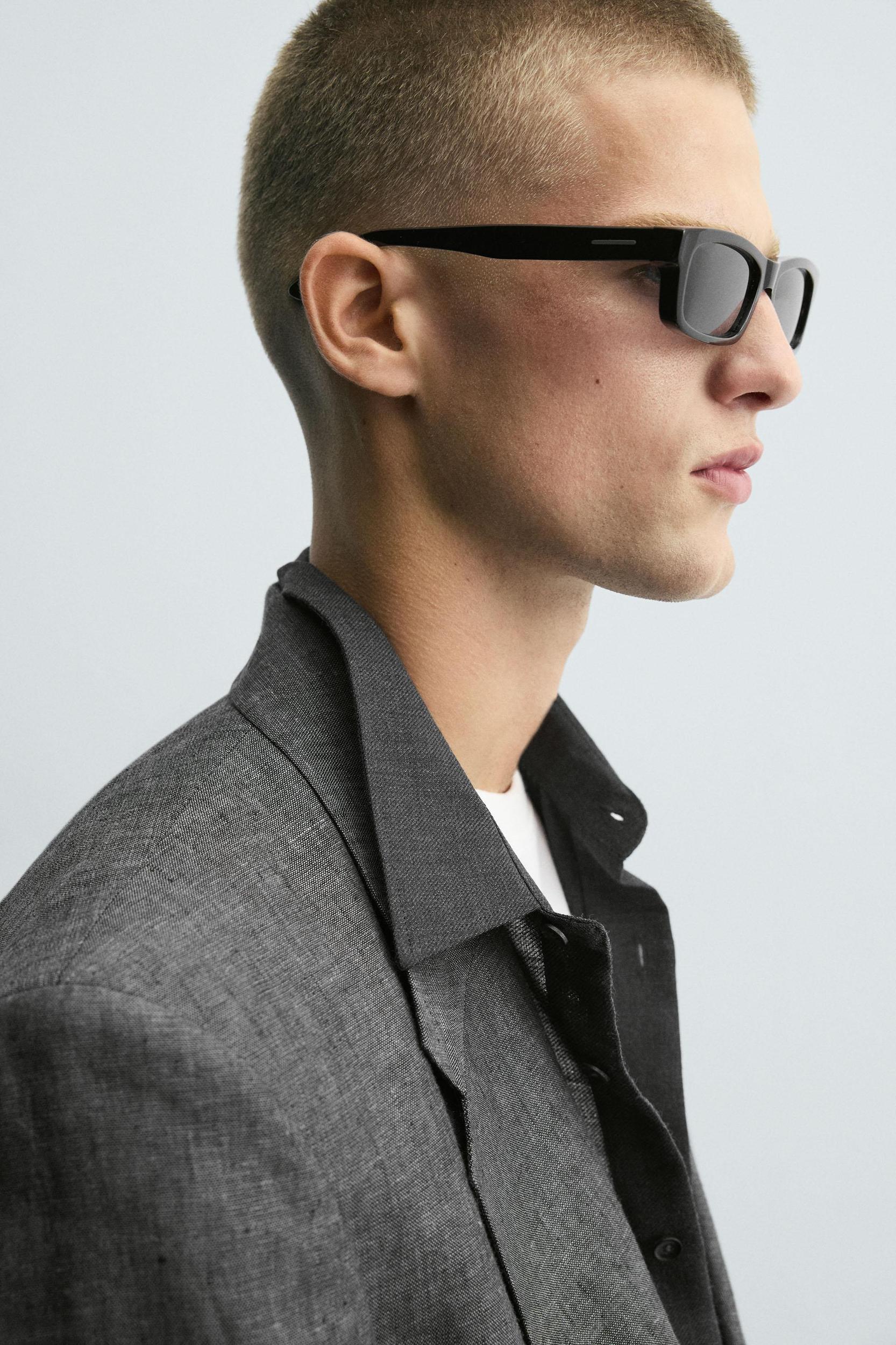 100% LINEN SUIT BLAZER Product Image