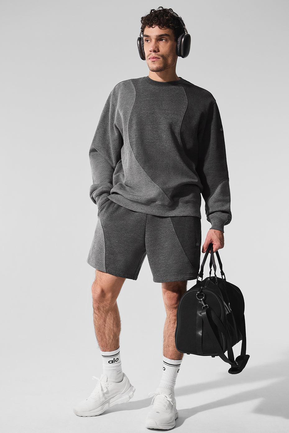 7" Make Waves Short - Dark Heather Grey Tonal Product Image