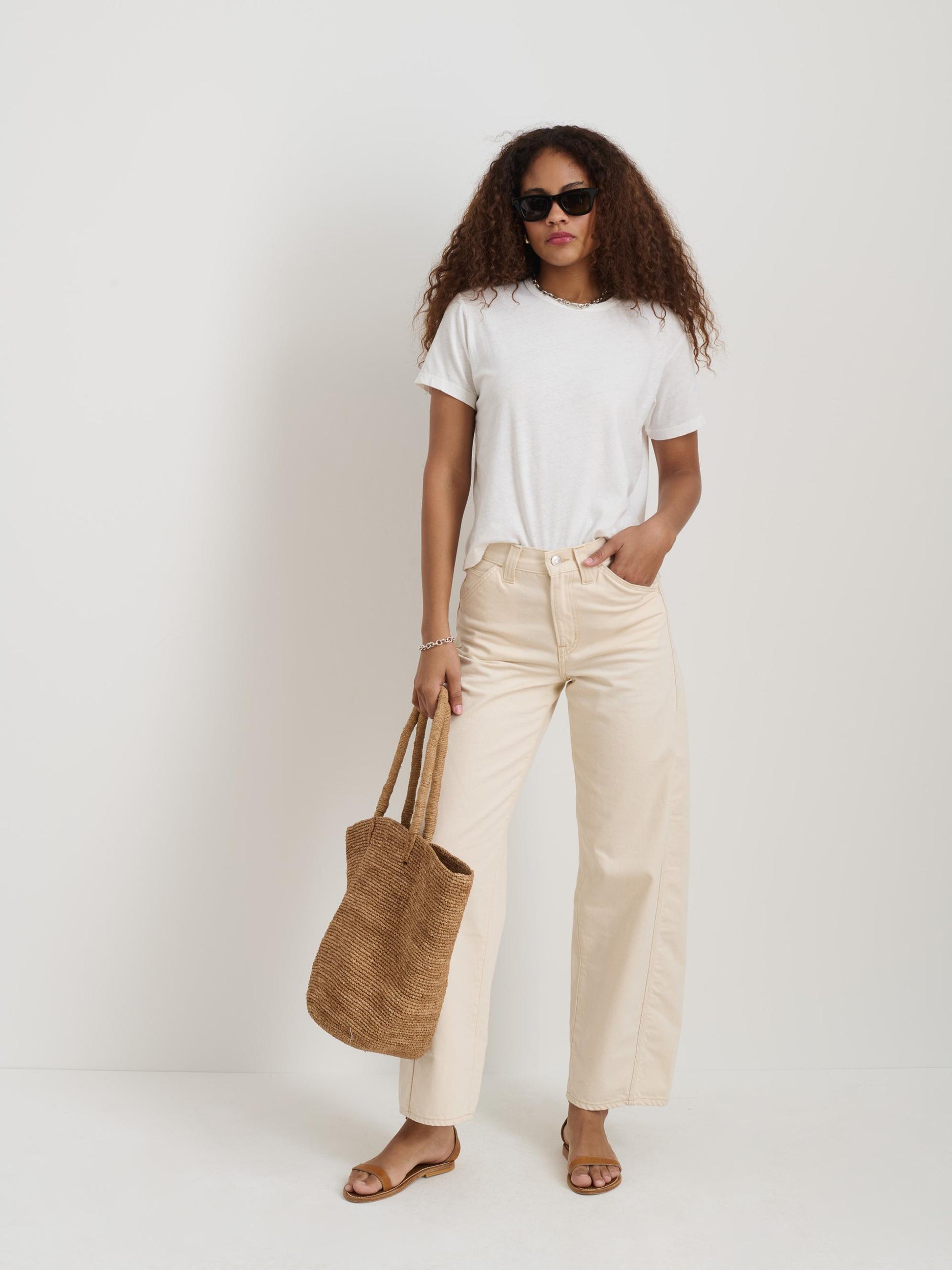 Garcon Tee In Linen Cotton Product Image