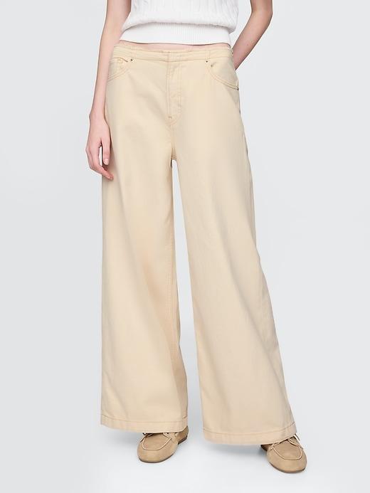 Mid Rise UltraSoft Baggy Jeans Product Image