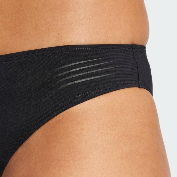 adidas Lanelux Y-Back Bikini Black 12 Womens Product Image