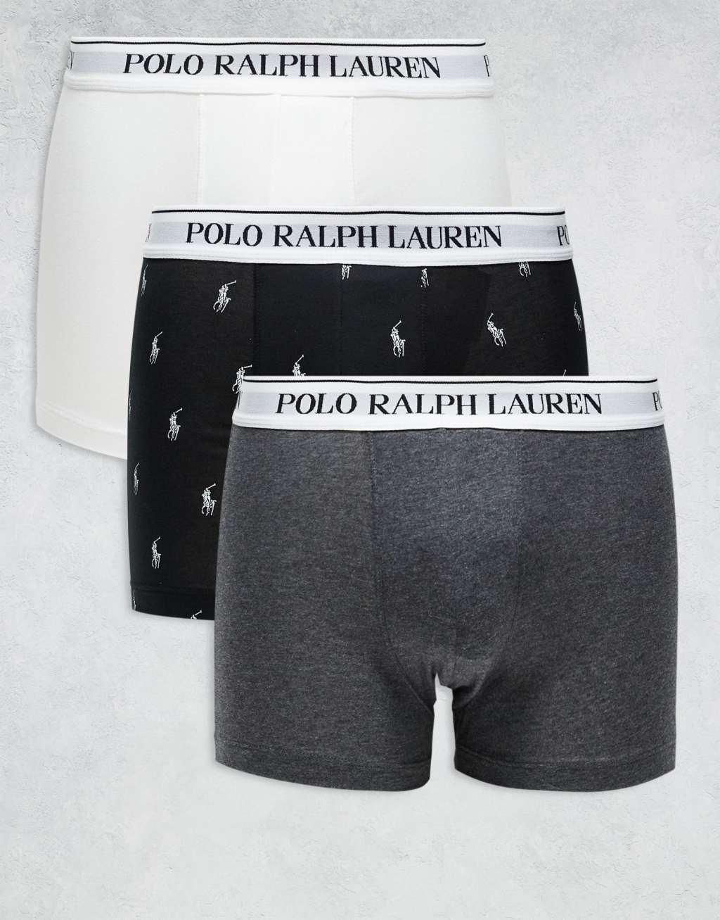 Polo Ralph Lauren 3-pack boxer briefs in multi Product Image