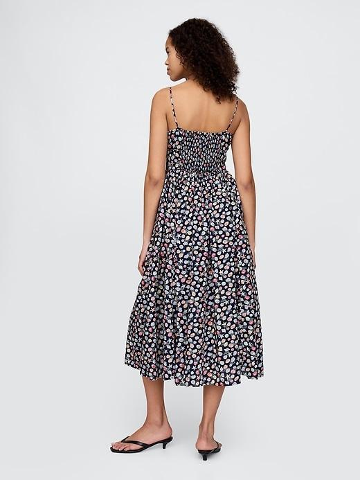 Tie-Strap Cami Midi Dress Product Image