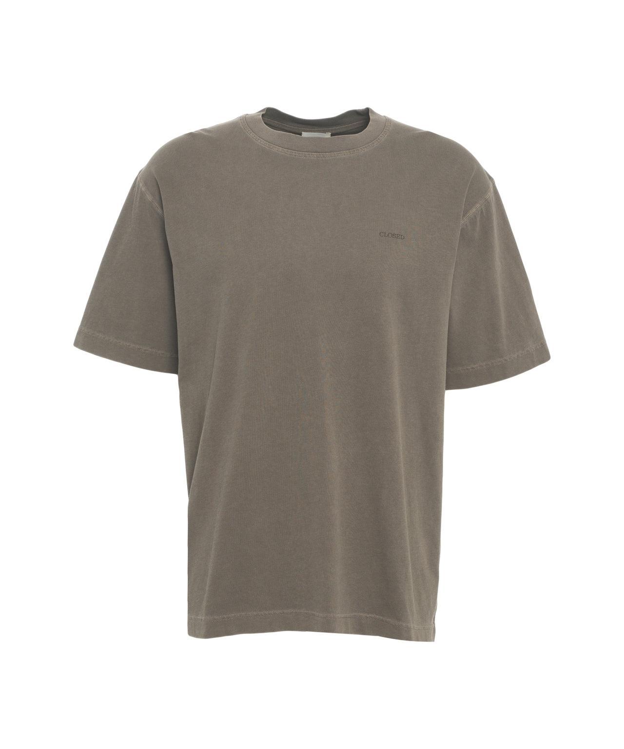 T-shirt with logo embroidery Product Image