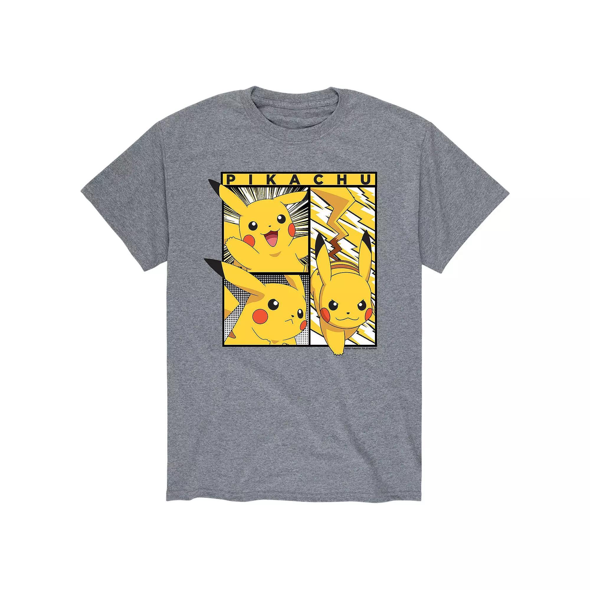 Mens Pokemon Pika Poses Tee Product Image