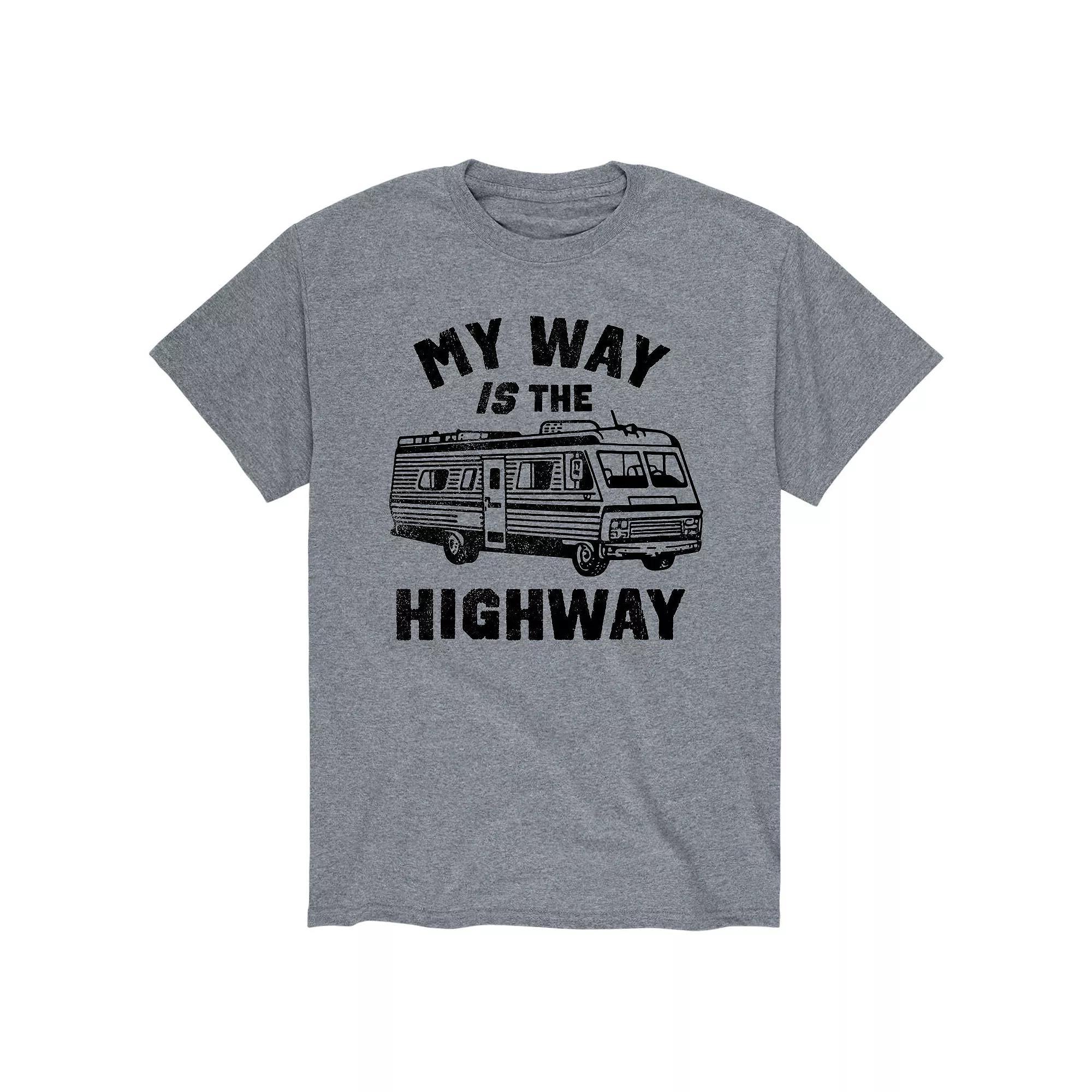 Mens My Way Is The Highway Tee Product Image