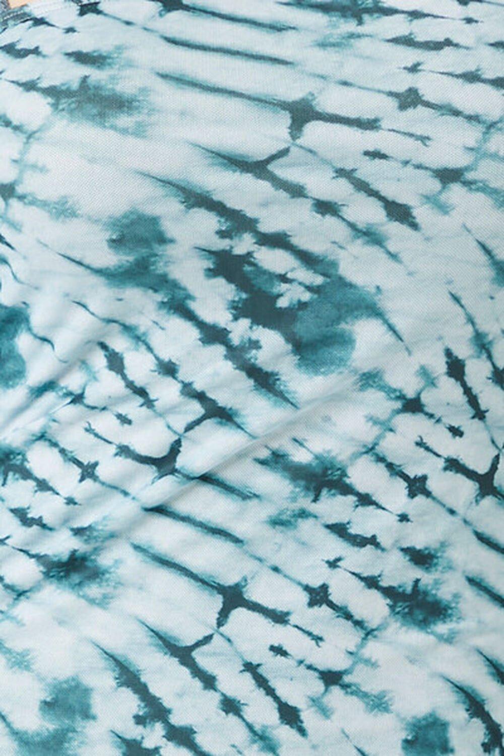 Mesh Tie-Dye Bodycon Mini Dress | Forever 21 Product Image