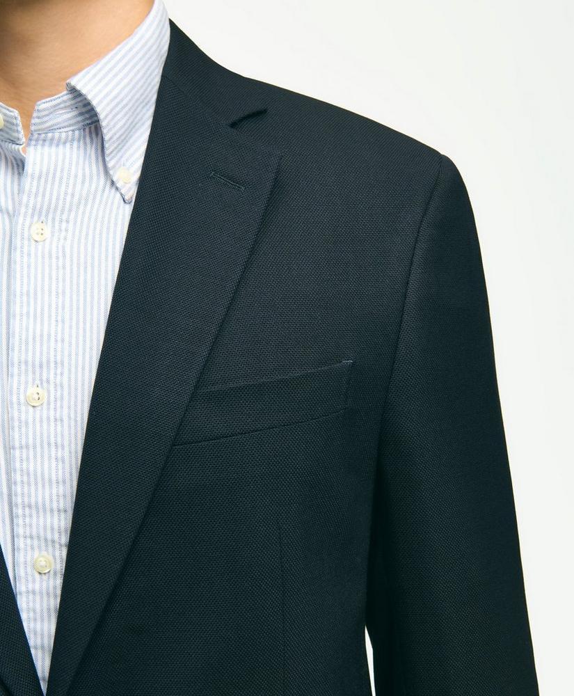 Classic Fit Stretch Wool Hopsack Blazer Product Image