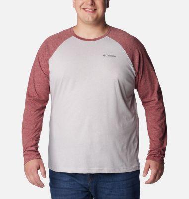 Big & Tall Columbia Thistletown Hills Raglan Tee, Mens Shark Grey Product Image