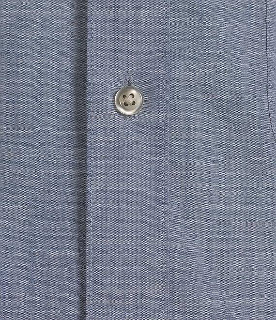Gold Label Roundtree & Yorke Big & Tall Full-Fit Non-Iron Button Down Collar Short Sleeve Sport Shirt Product Image