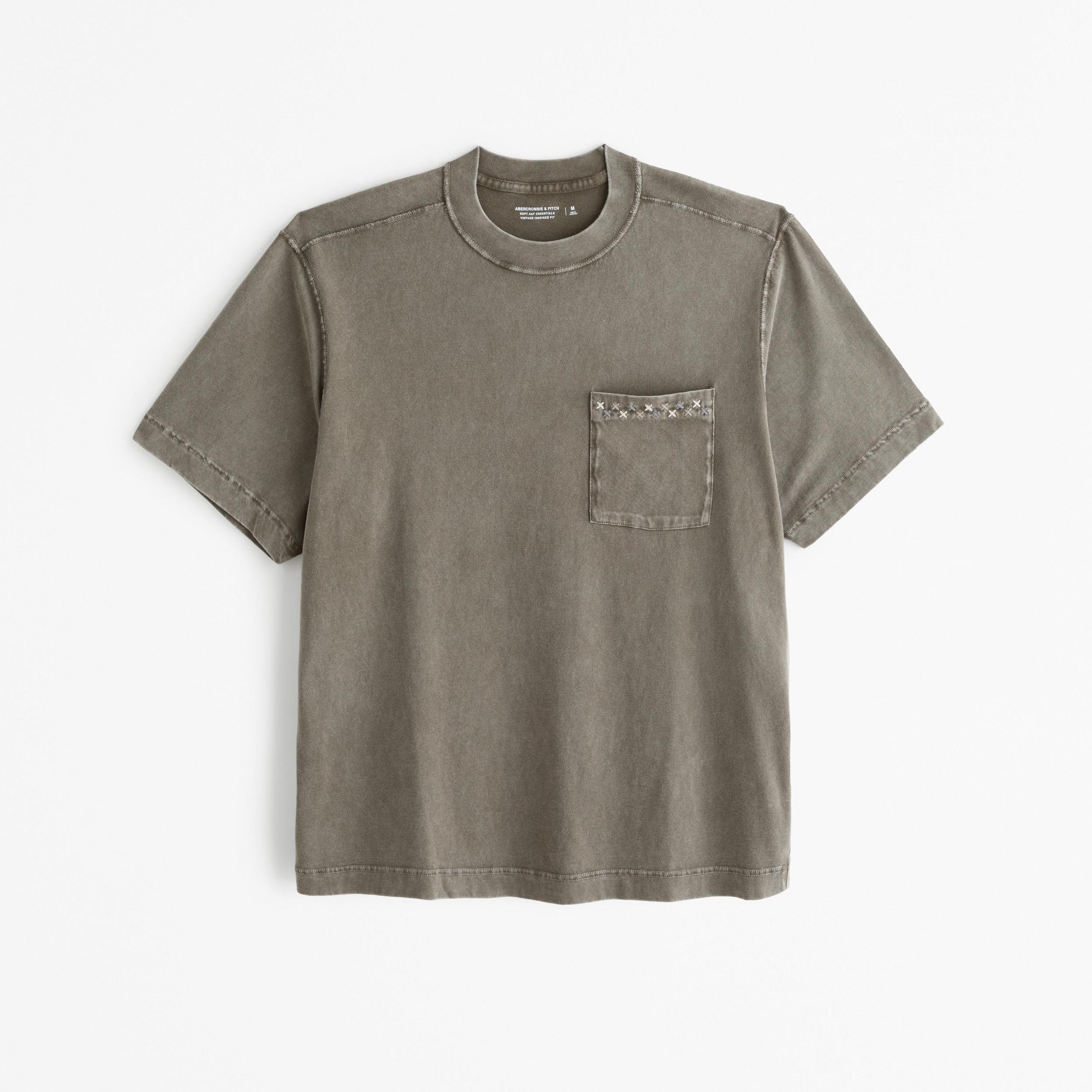 Embroidered Vintage-Inspired Tee Product Image