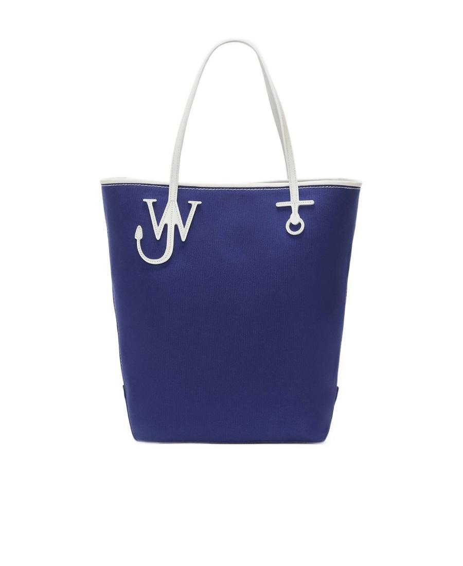 JW ANDERSON Blue And White Tote Handbag For Women Product Image