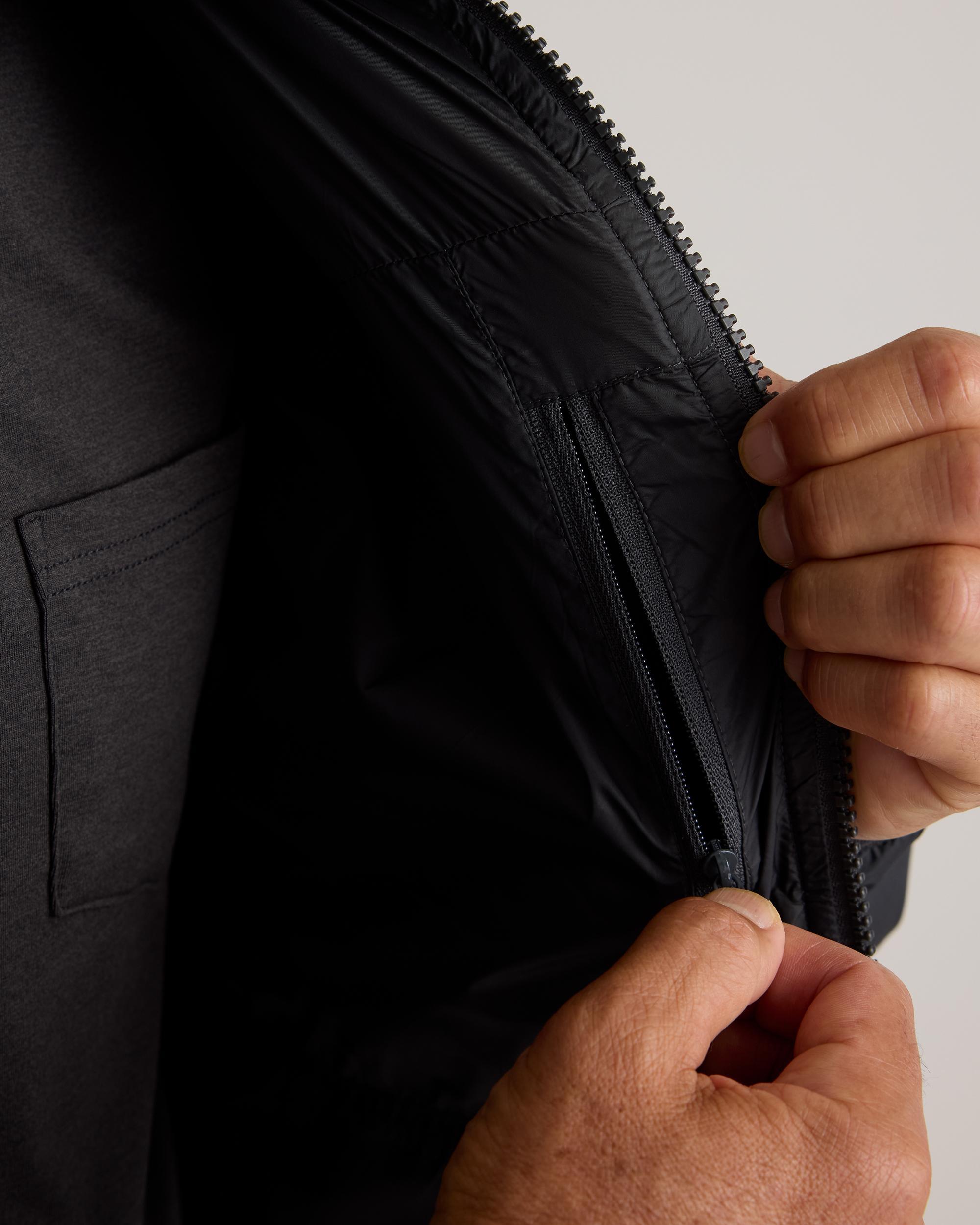 Quince | Men's Hybrid Insulated Lightweight Hooded Jacket 100% Polyester Product Image