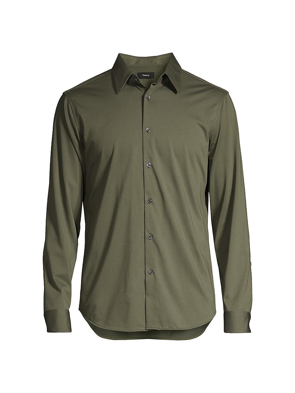 Mens Sylvain Shirt in Structure Knit Product Image