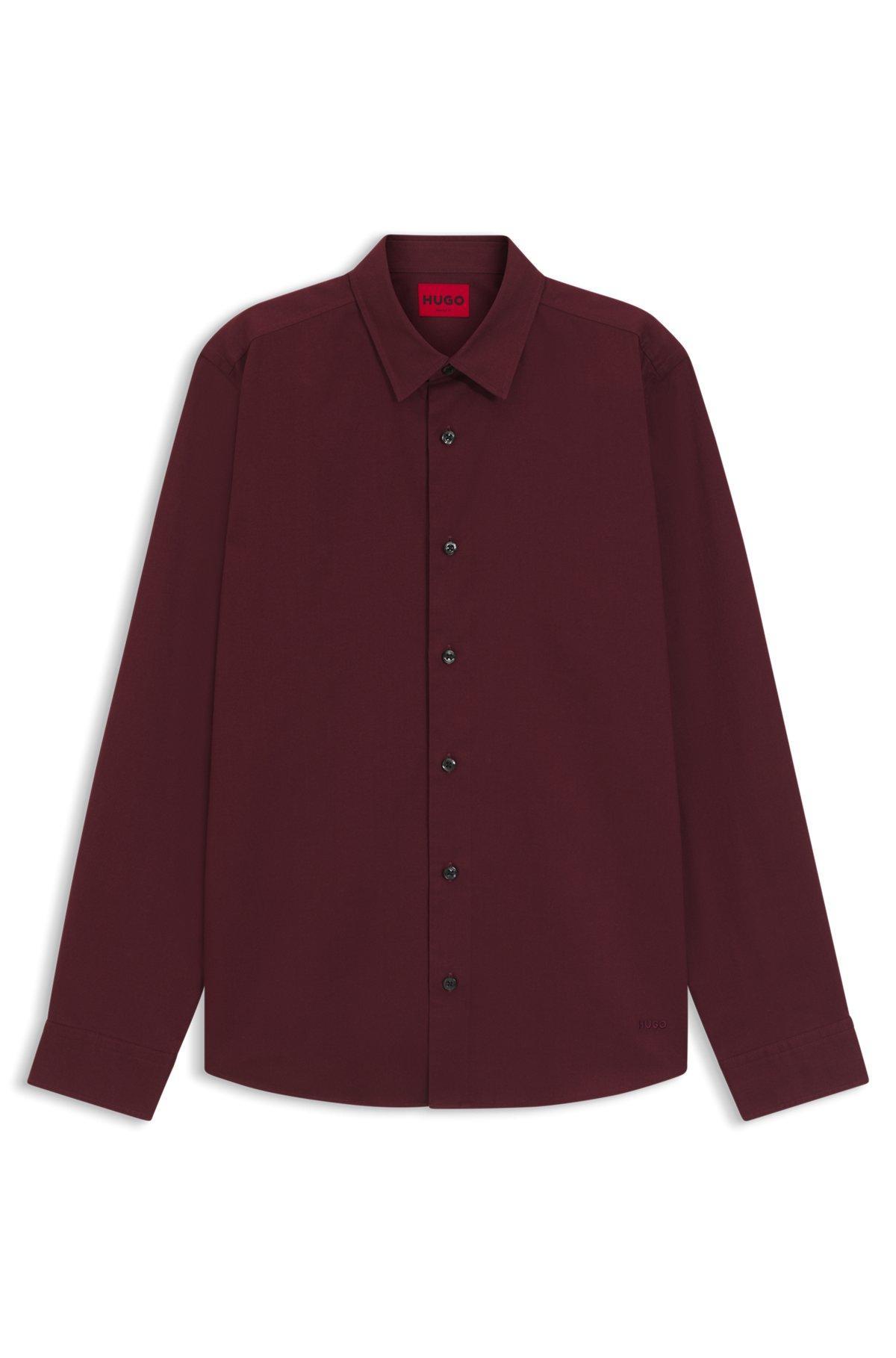 Relaxed-fit shirt in brushed cotton flannel Product Image