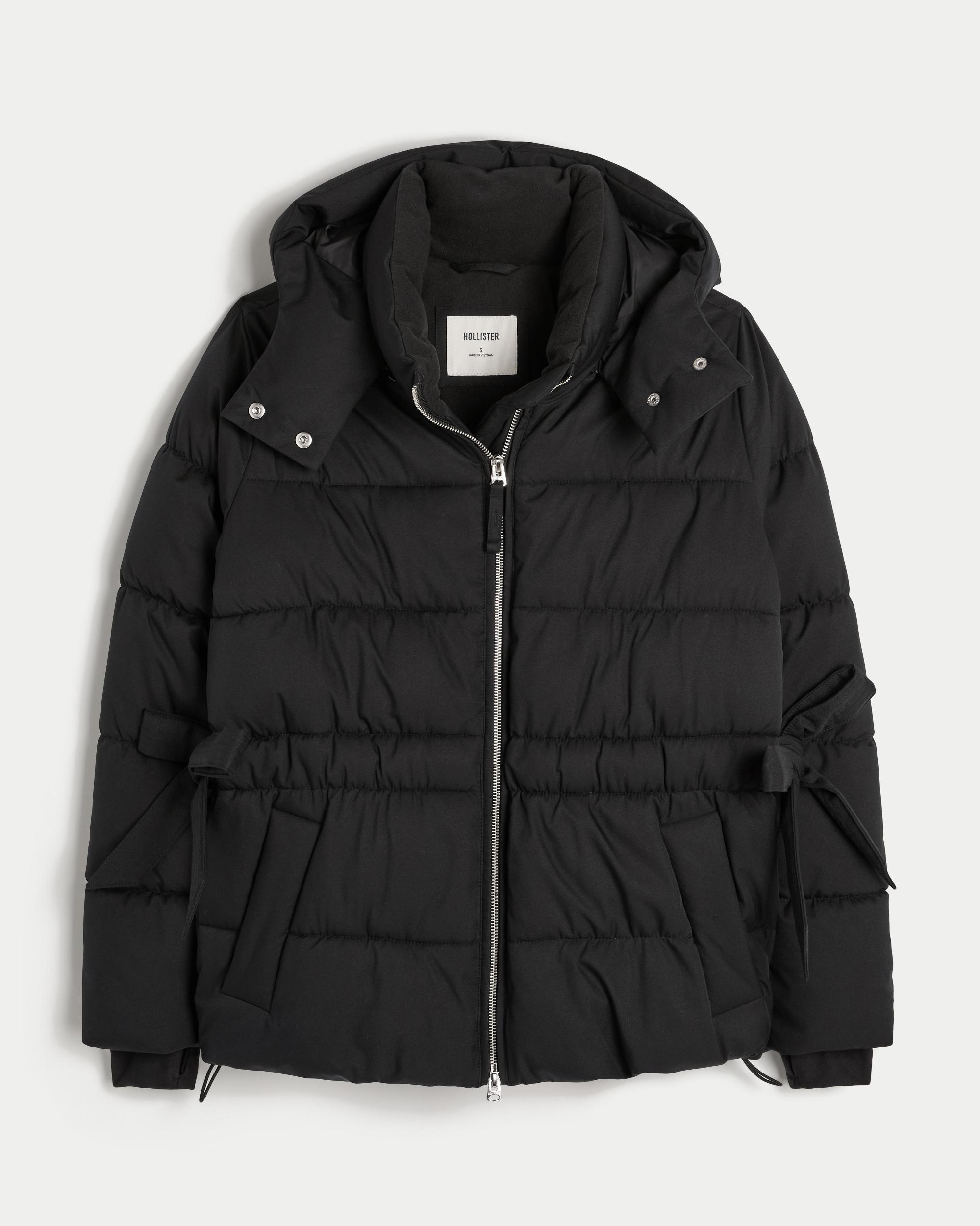 Side-Tie Puffer Jacket Product Image
