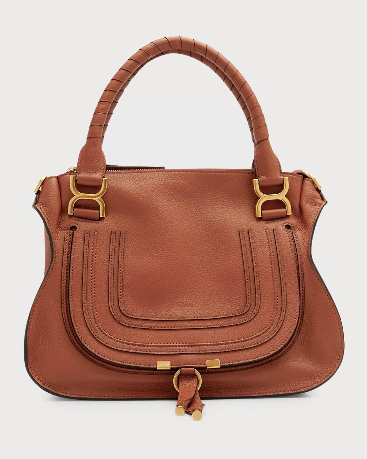 Chloe Marcie Medium Leather Satchel Product Image