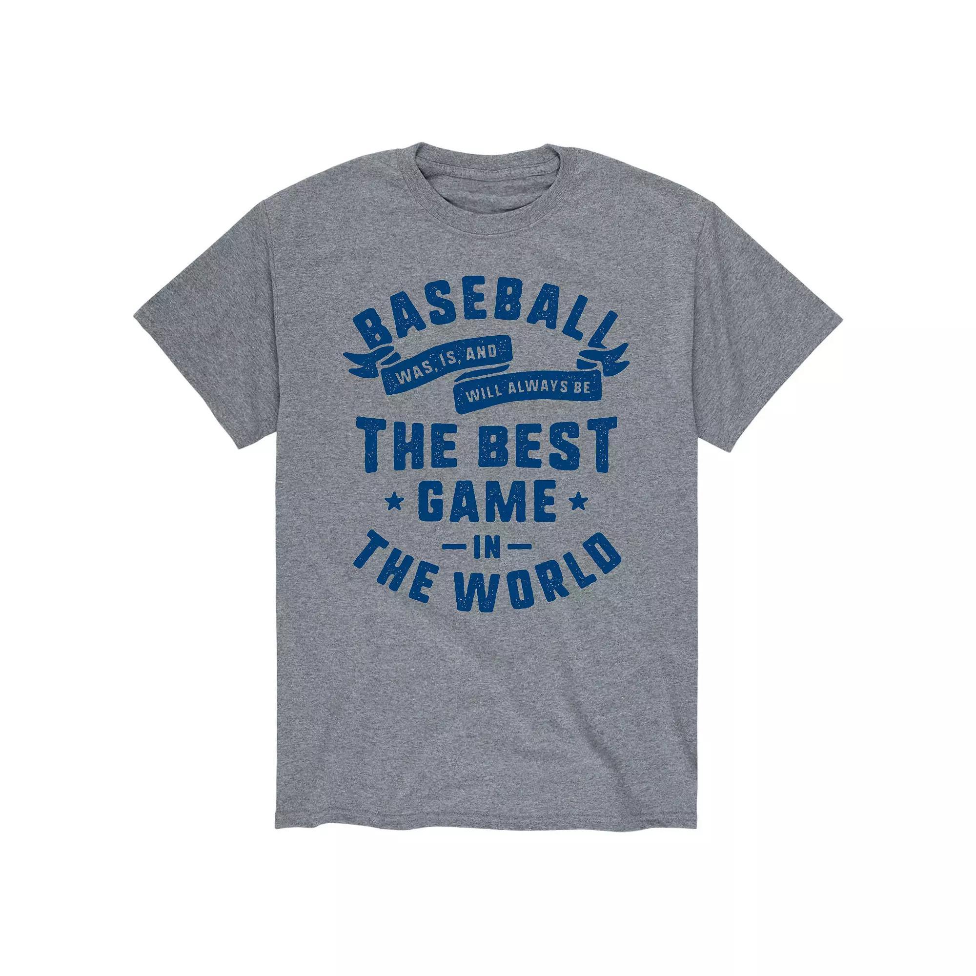 Mens Baseball The Best Game In The World Tee Product Image