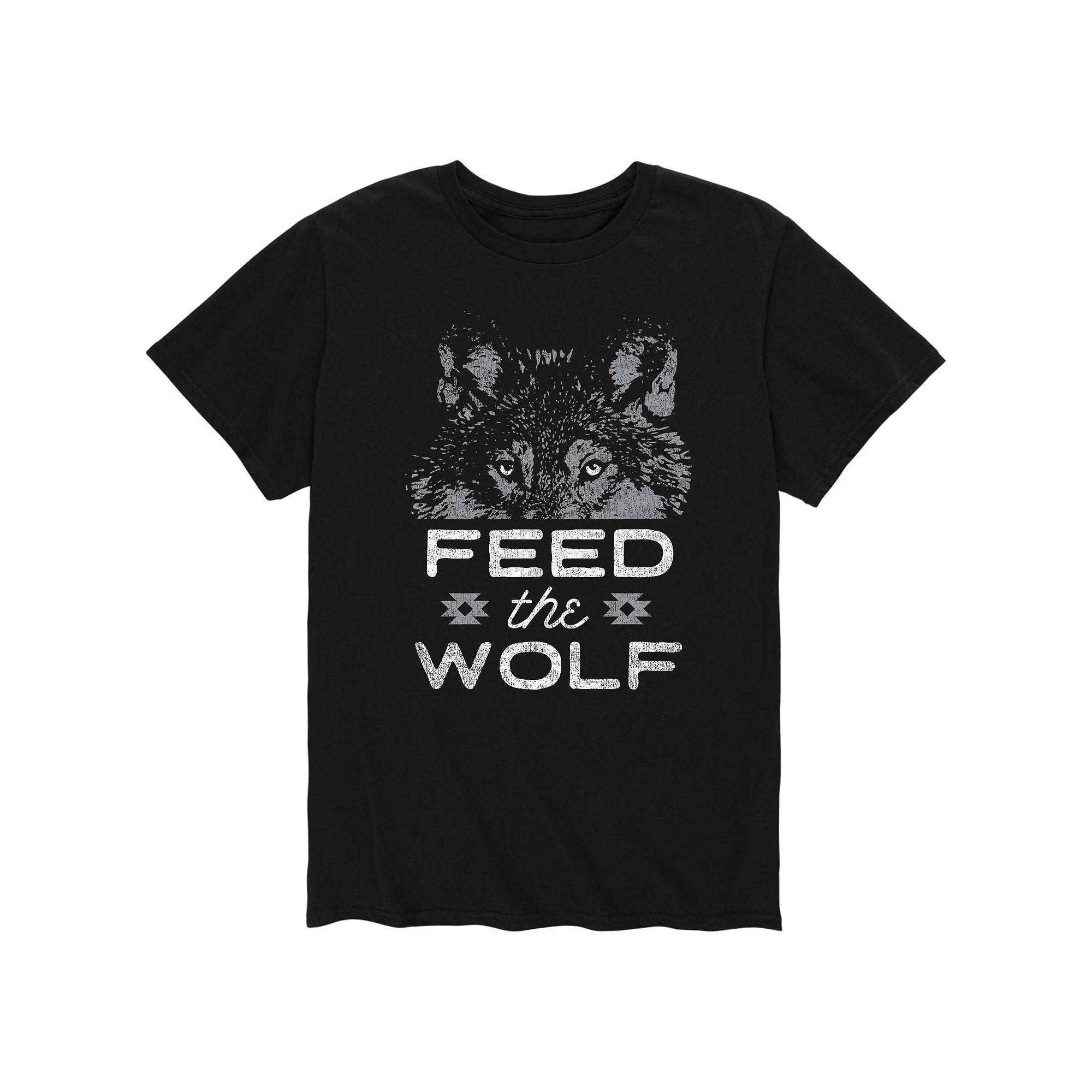 Mens Feed The Wolf Tee Product Image