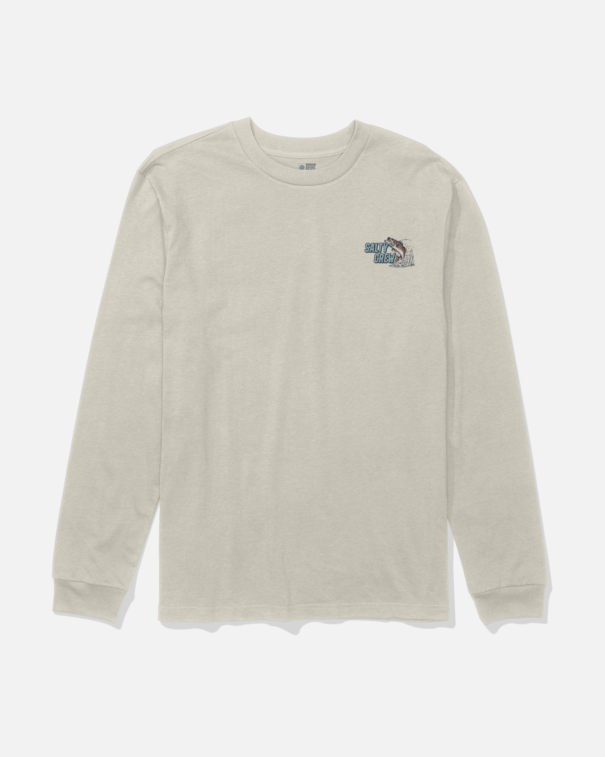 Live Bait Long Sleeve Tee - Bone Male Product Image