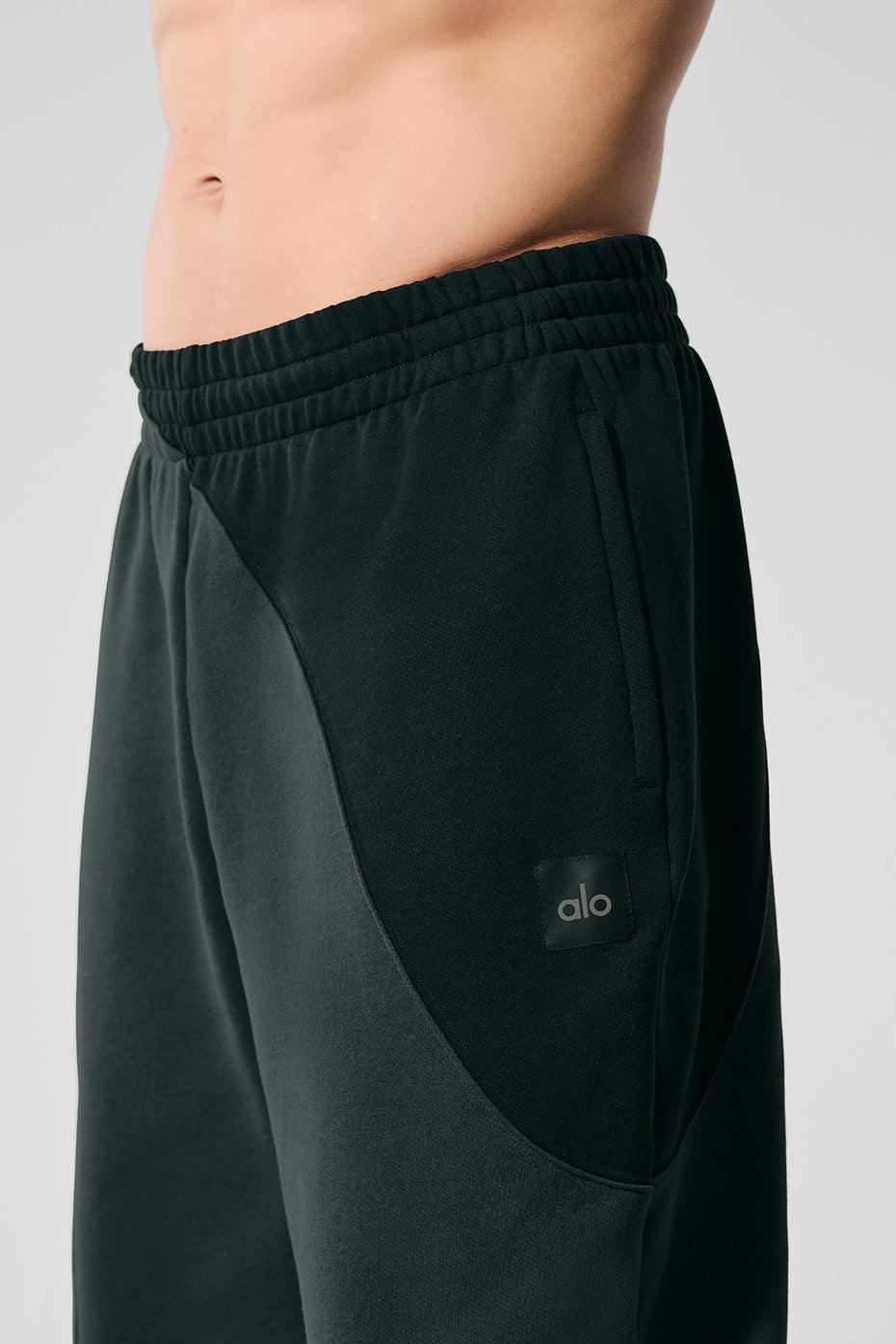 Make Waves Sweatpant - Charcoal Green Tonal Product Image