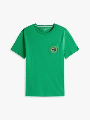 Nautical Flag Logo Pocket T-Shirt Product Image