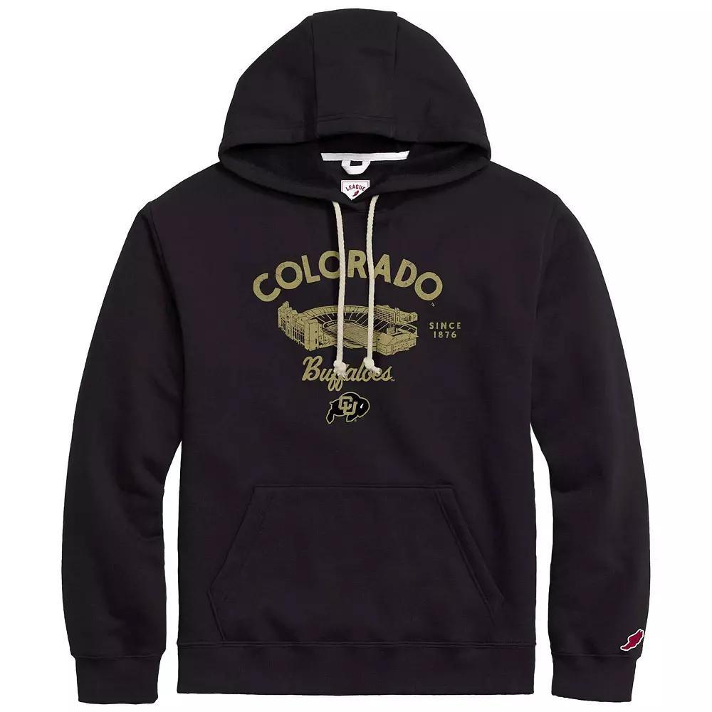 Men's League Collegiate Wear Black Colorado Buffaloes Stadium Essential Pullover Hoodie, Size: Large Product Image