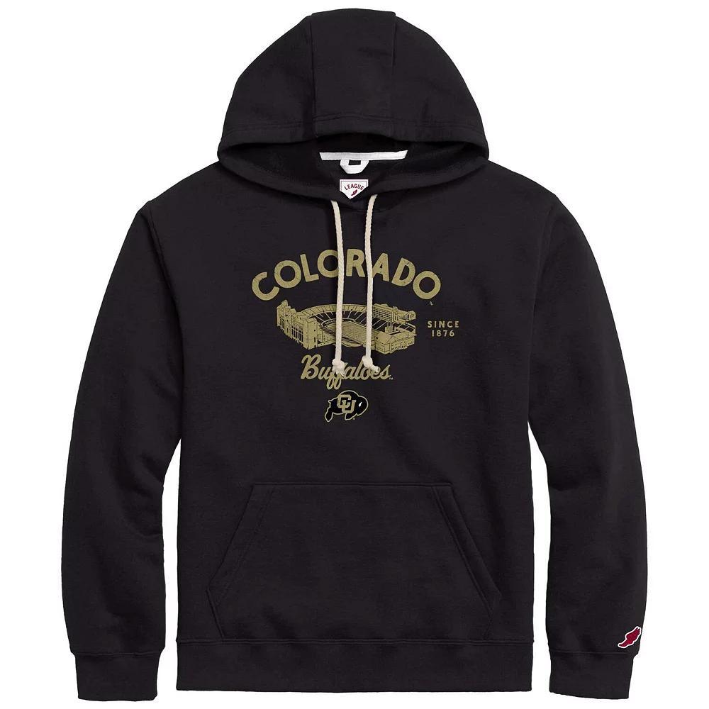 Men's League Collegiate Wear Black Colorado Buffaloes Stadium Essential Pullover Hoodie, Size: Large Product Image
