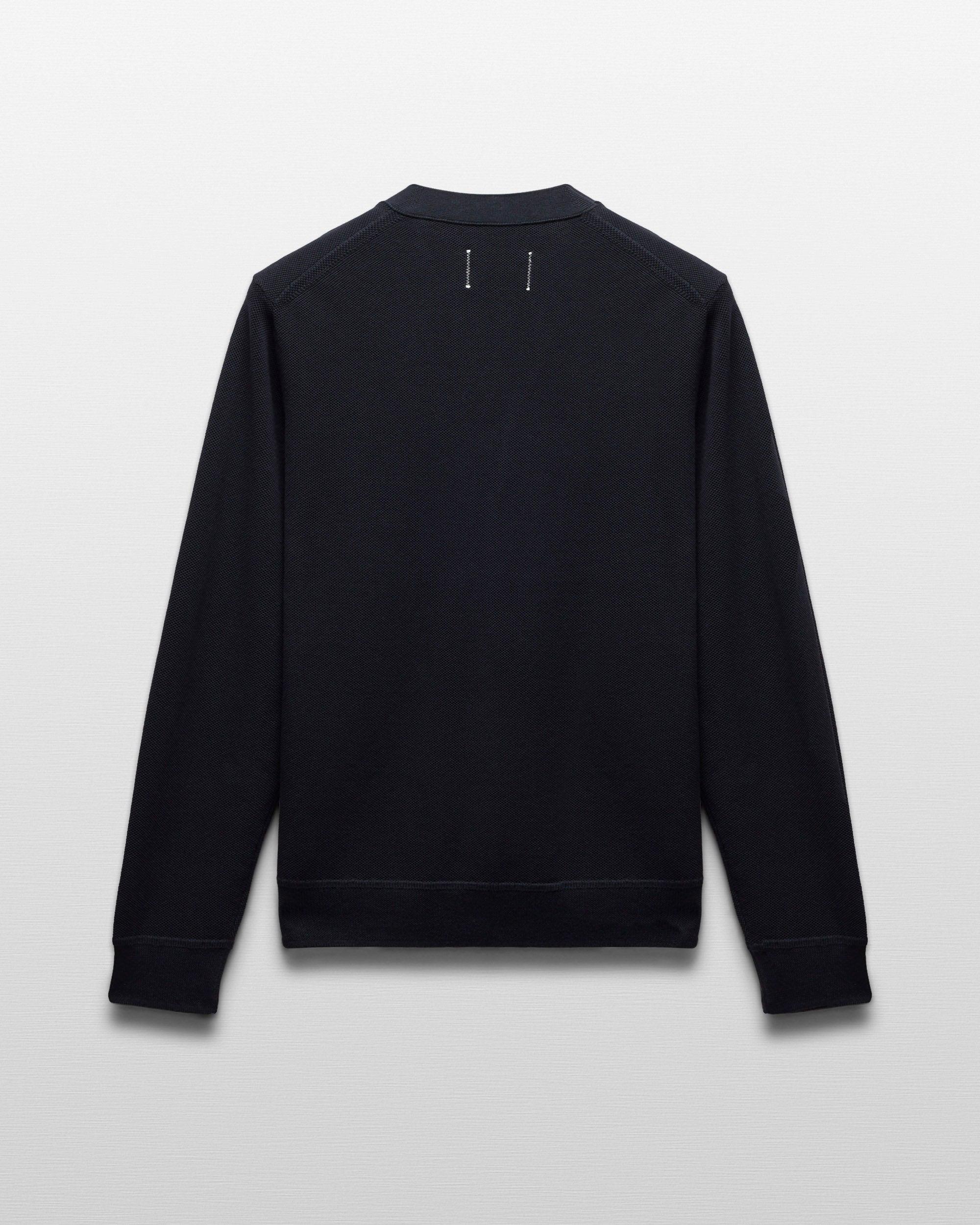 Mens Wool Polo Sweater Product Image