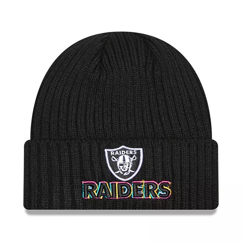 Men's New Era Black Dallas Cowboys 2024 NFL Crucial Catch Cuffed Knit Hat Product Image
