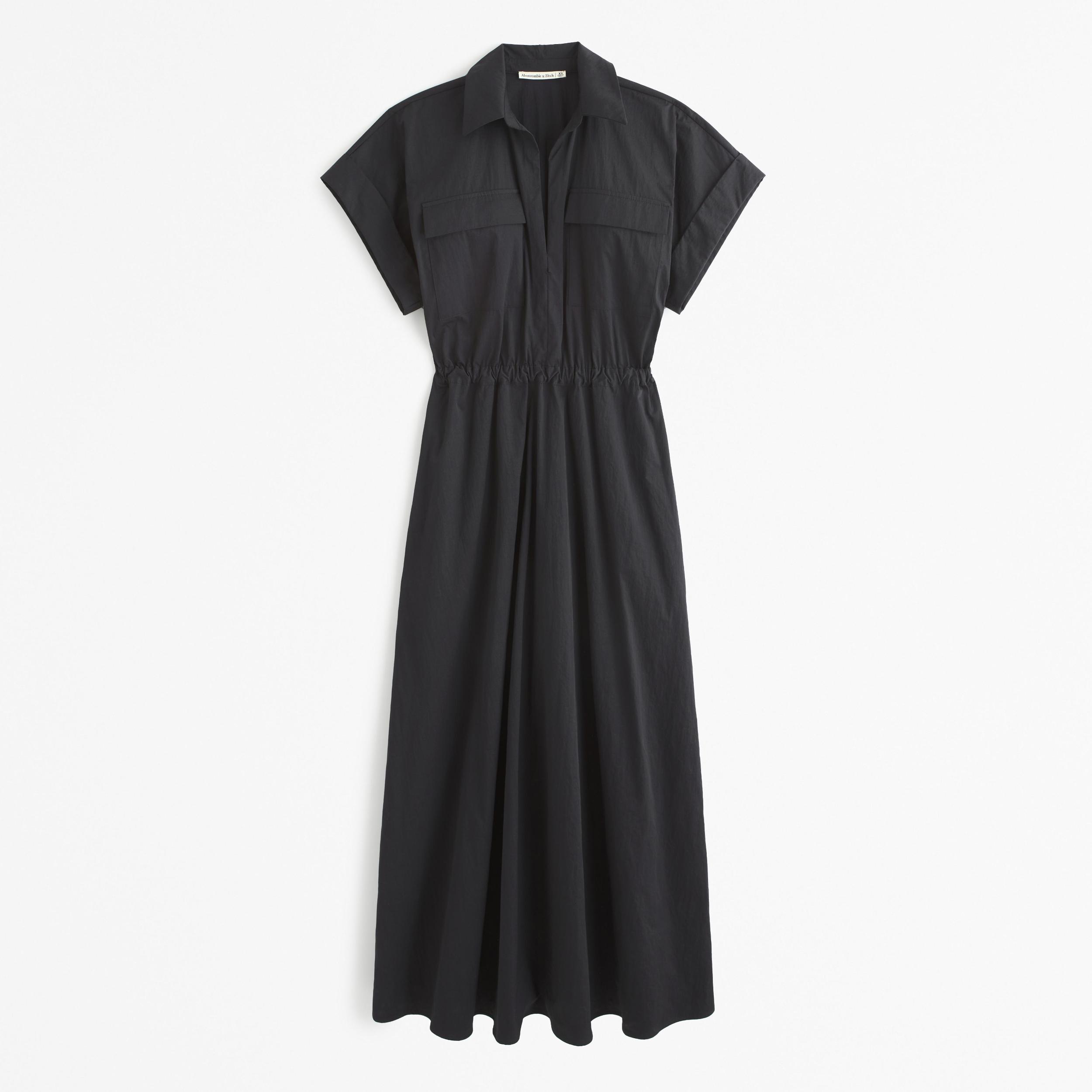 Utility Maxi Shirt Dress Product Image