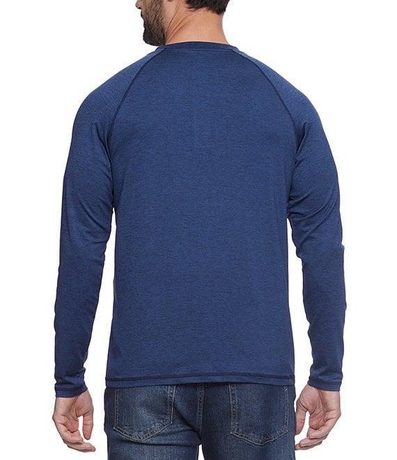Flag and Anthem Hanover MadeFlex Recruit Performance Long Sleeve Solid Henley T-Shirt Product Image