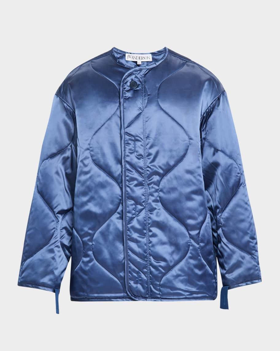 Mens Oversized Quilted Jacket Product Image
