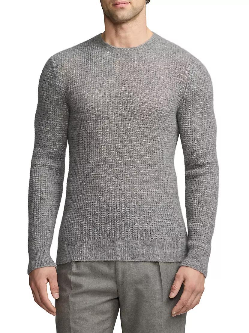 Cashmere-Silk Long-Sleeve Sweater Product Image