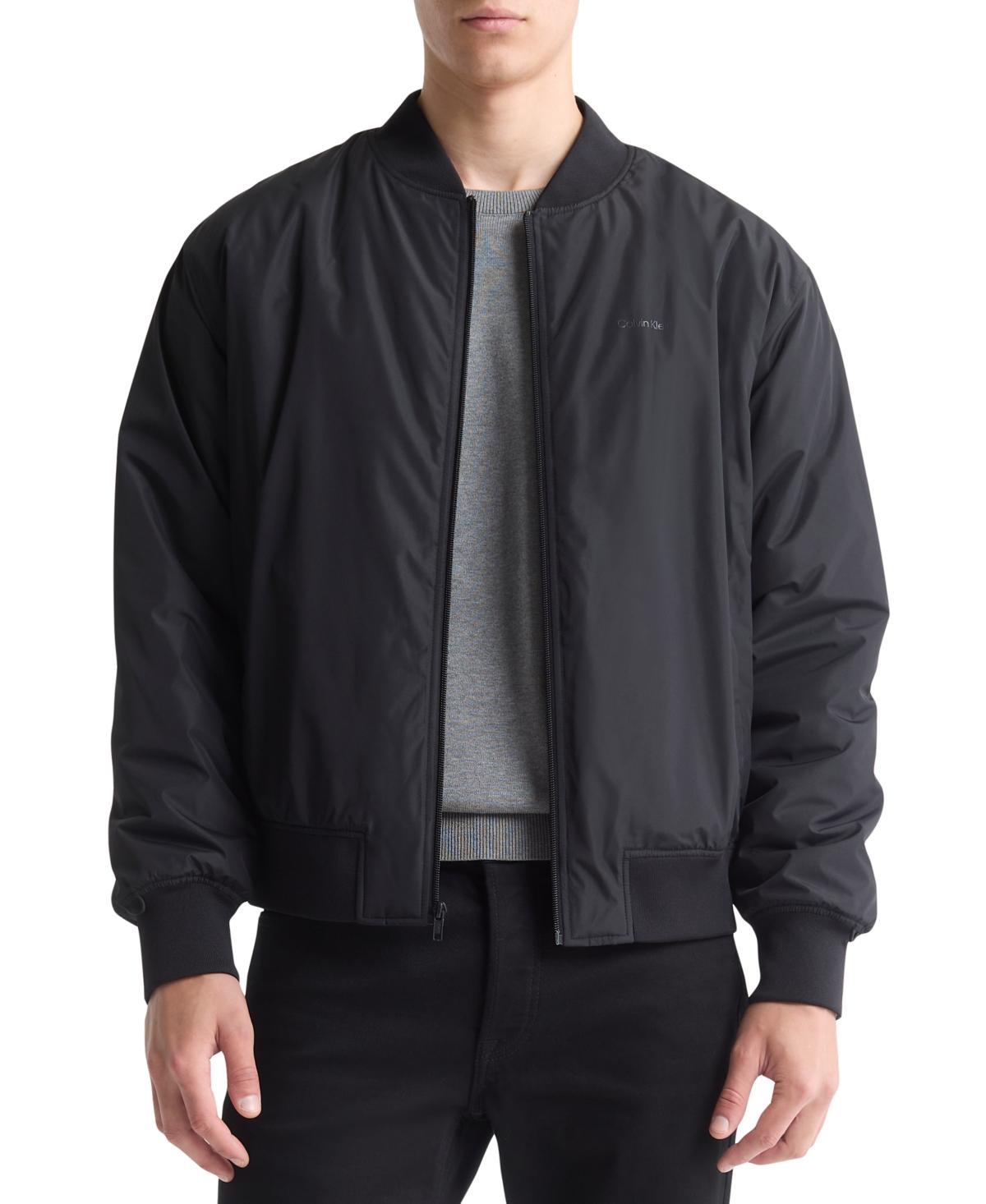 Calvin Klein Men's 3-in-1 Mid Length Jacket - Grey - M Product Image