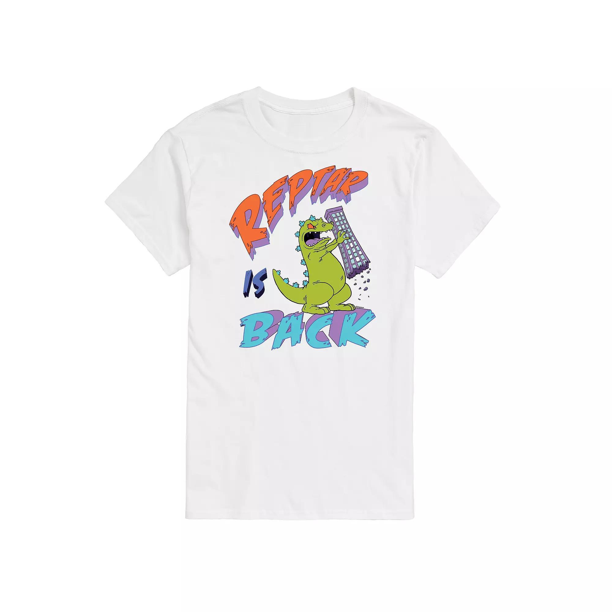 Big & Tall Rugrats Reptar Is Back Graphic Tee, Mens Product Image