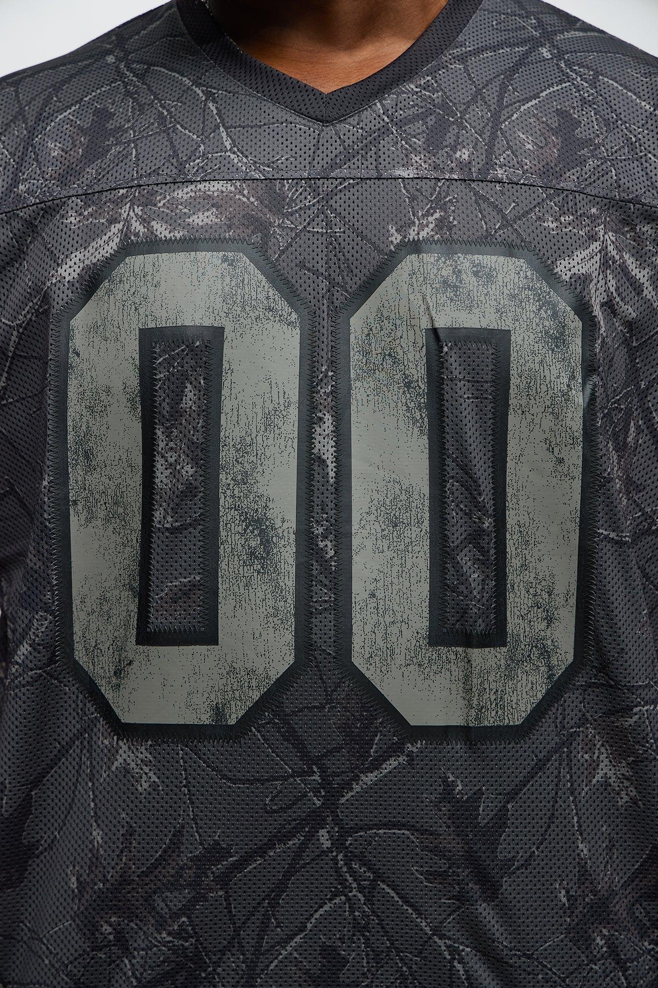 Short Sleeve Camo Jersey - Black Product Image