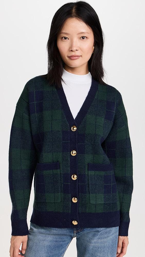 English Factory Check Cardigan | Shopbop Product Image