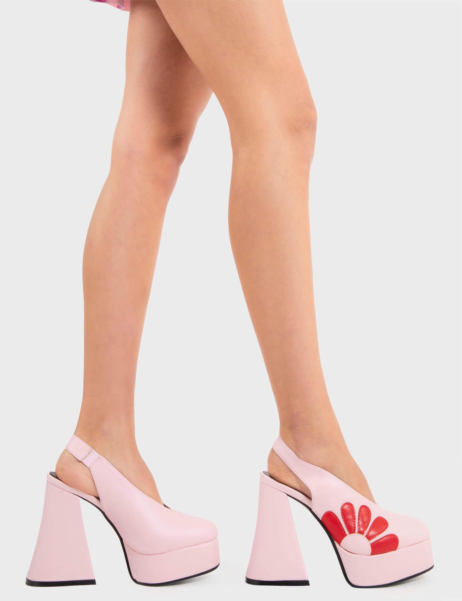 Slight Mishap Platform Heels Product Image