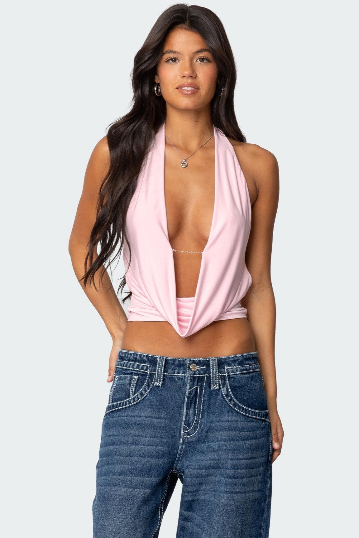 Contrast Stitch Low Rise Boyfriend Jeans Product Image