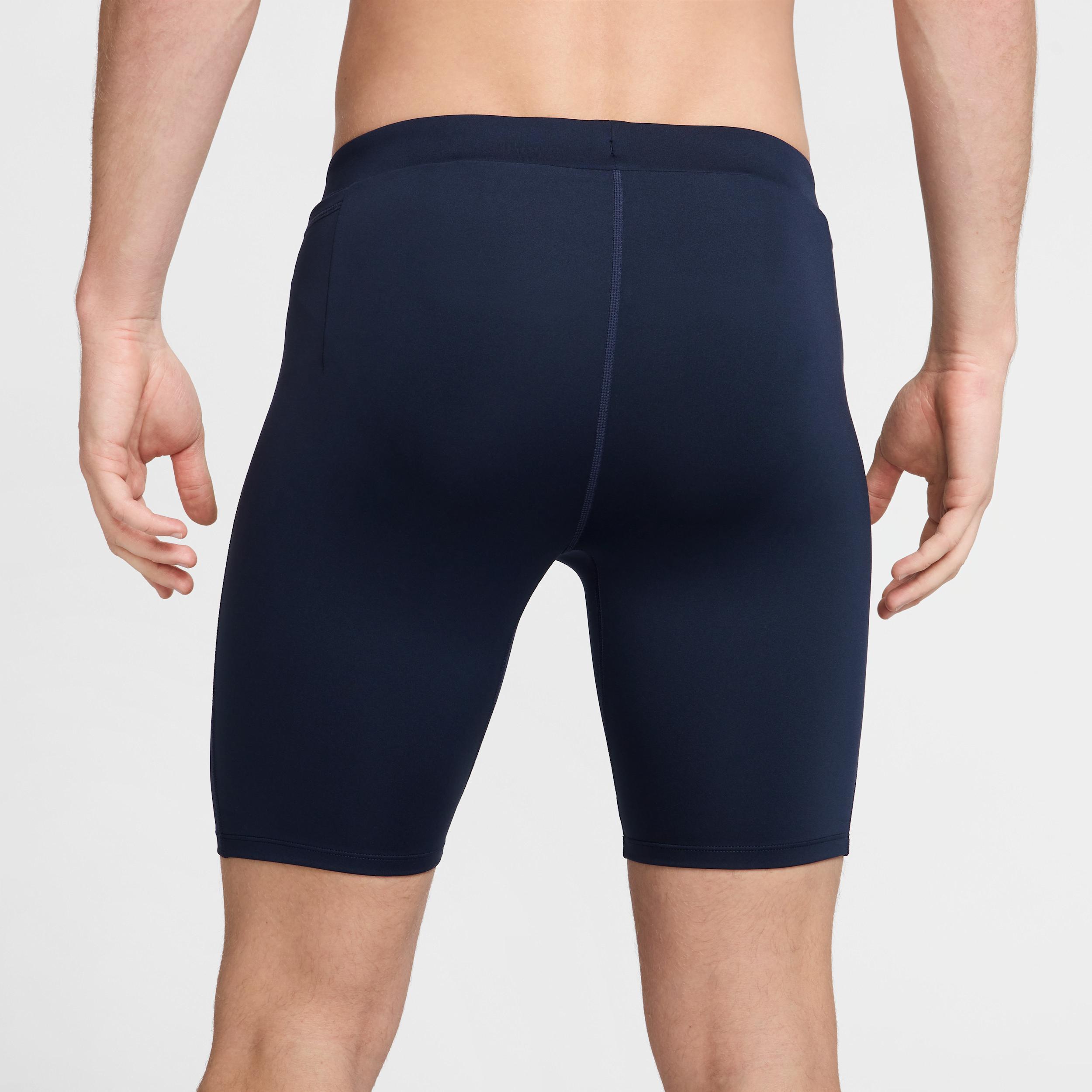 Nike Men's Fast Dri-FIT Brief-Lined Running 1/2-Length Tights Product Image
