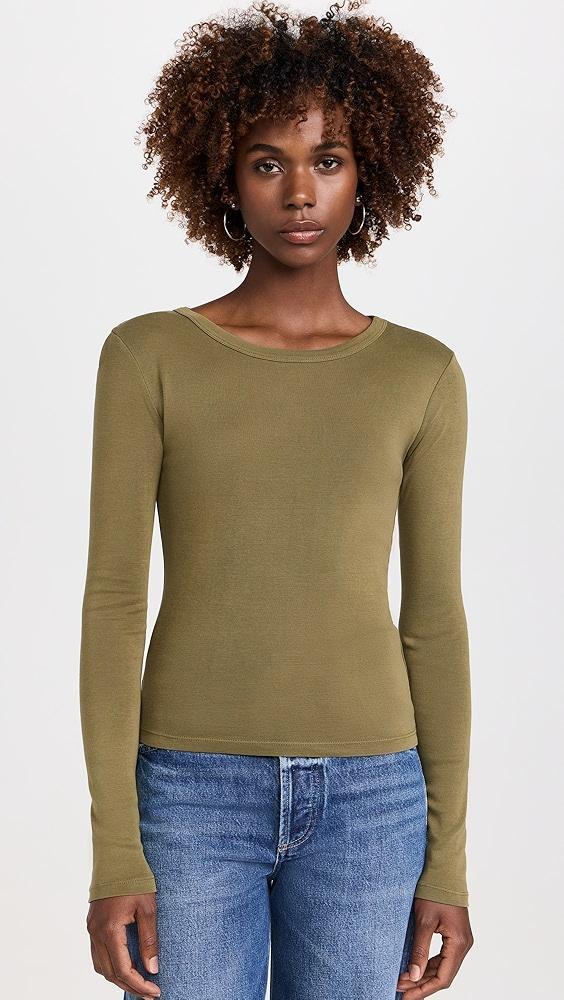 St. Agni Cotton Long Sleeve Top | Shopbop Product Image