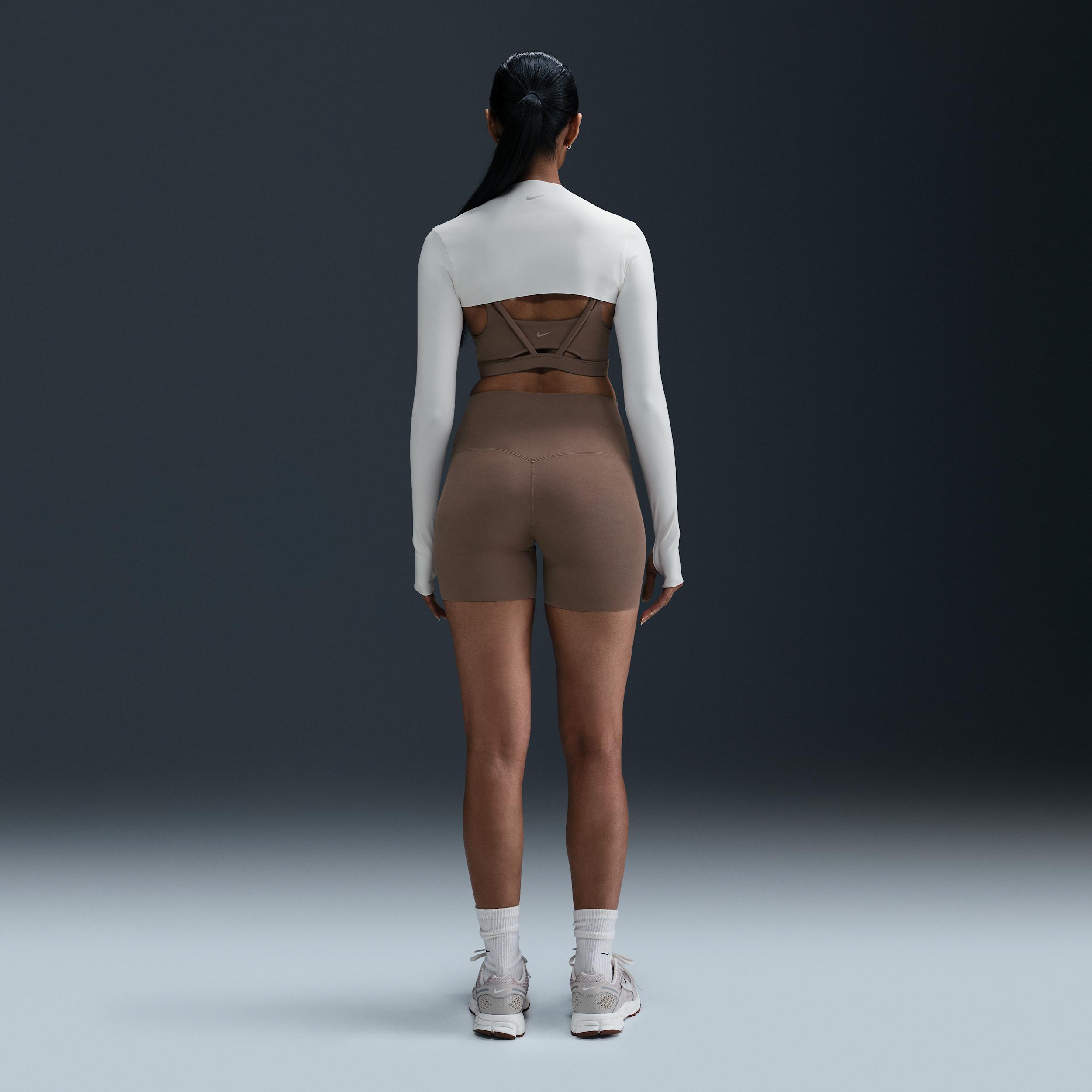 Nike Women's Zenvy Dri-FIT Long-Sleeve Shrug Top Product Image
