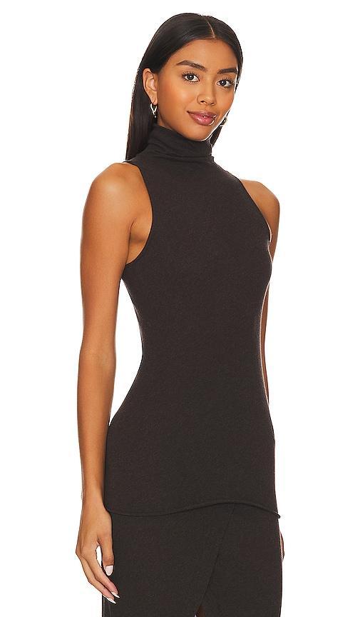 Enza Costa Cashmere Halter Turtleneck Size L, S, XL, XS. Product Image