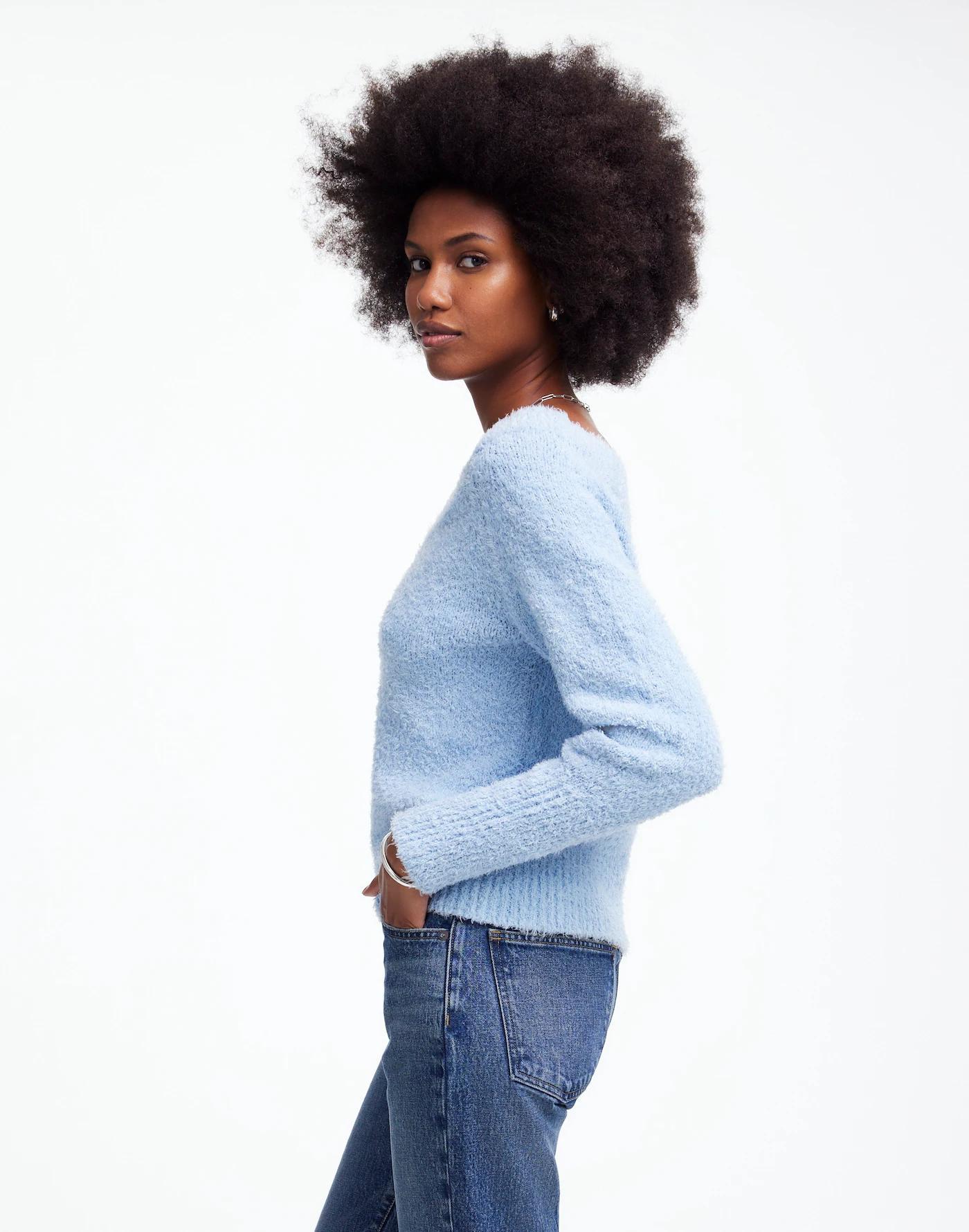 Double V-Neck Sweater Product Image