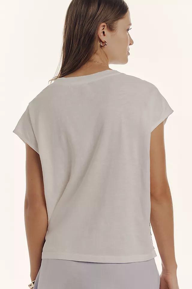 By Anthropologie Growing Florals Muscle Tee Product Image