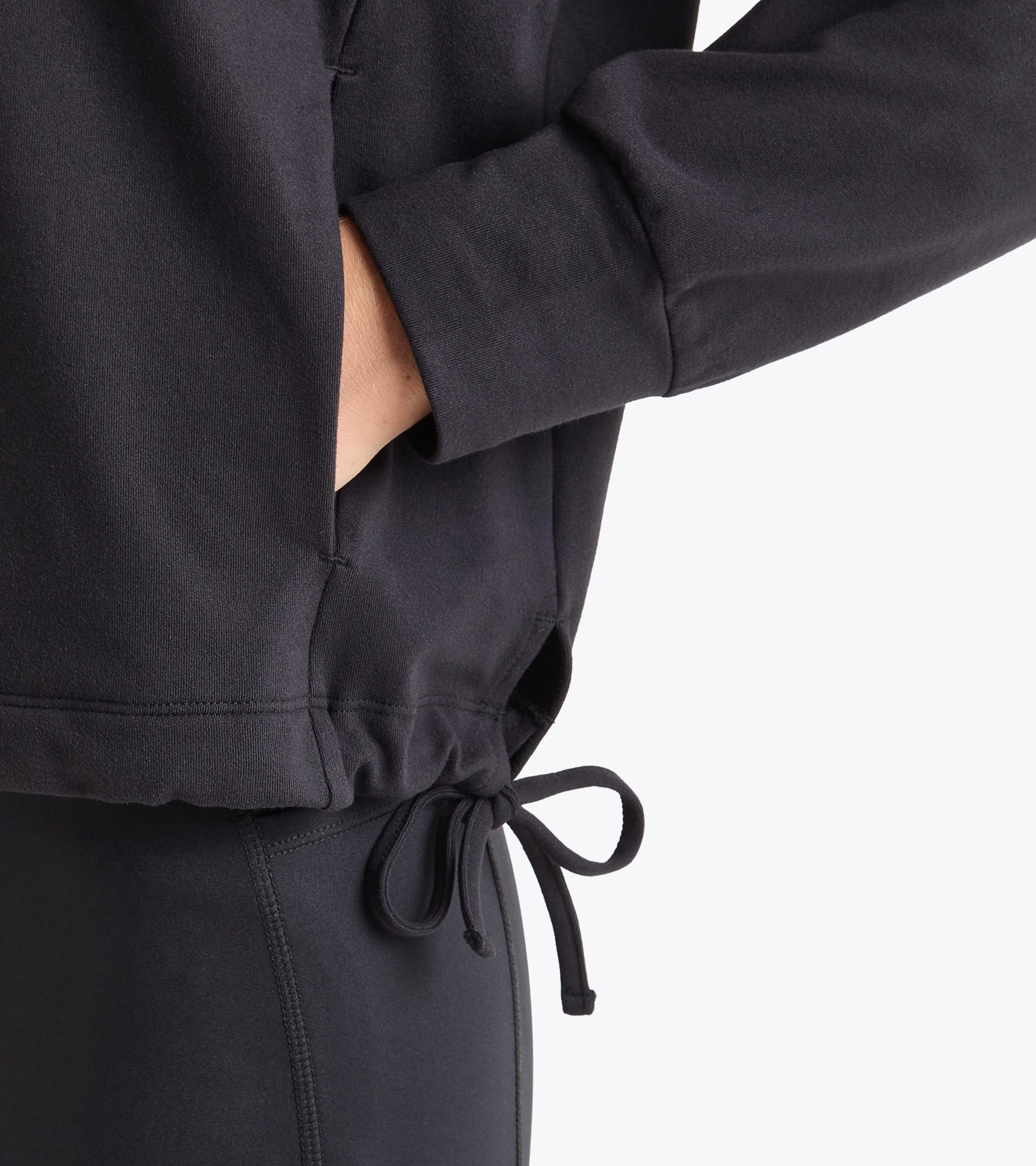L. JERSEY PULLOVER HOODIE RUN CREW Product Image