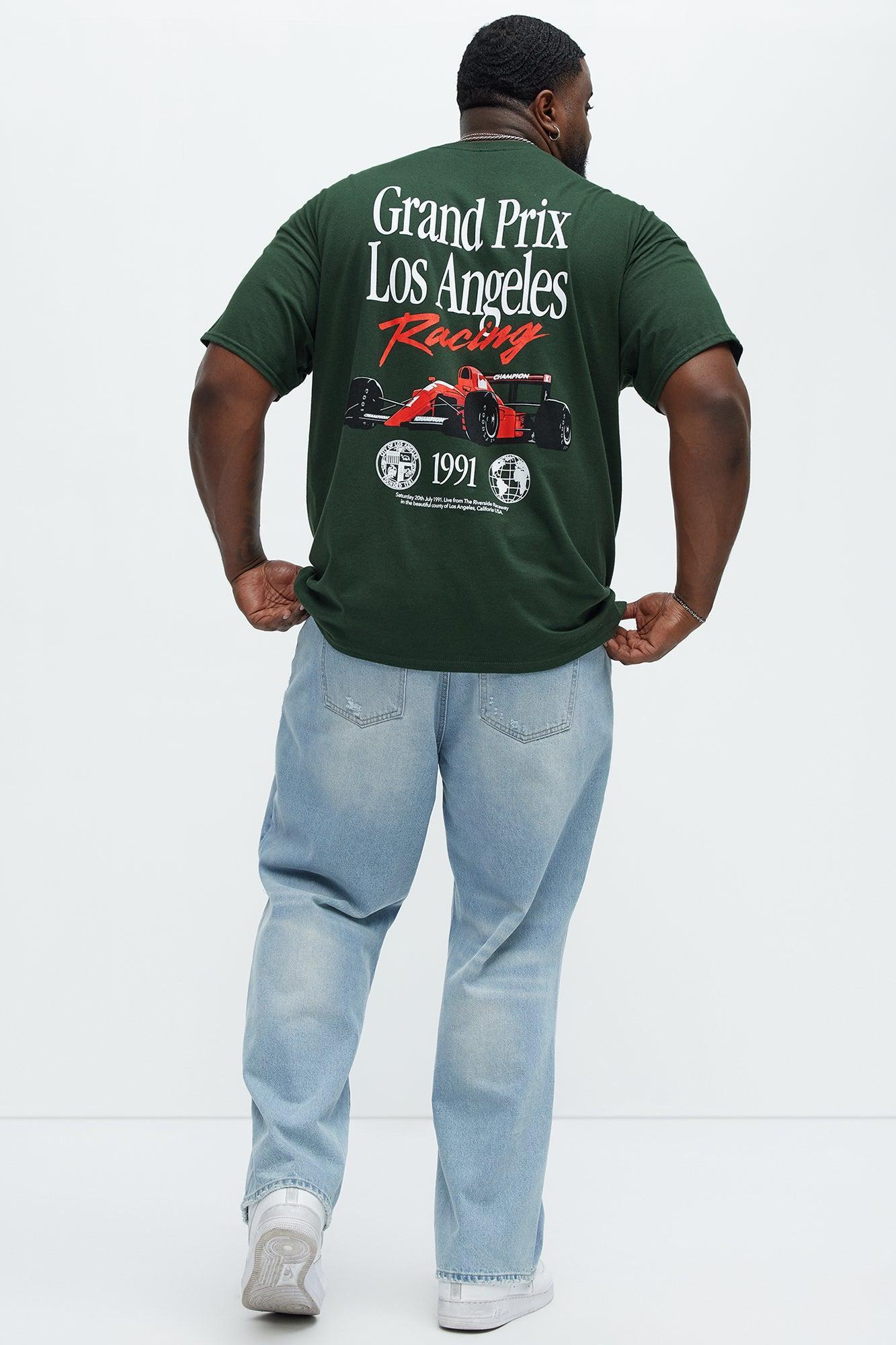 Grand Prix LA Short Sleeve Tee - Green Product Image